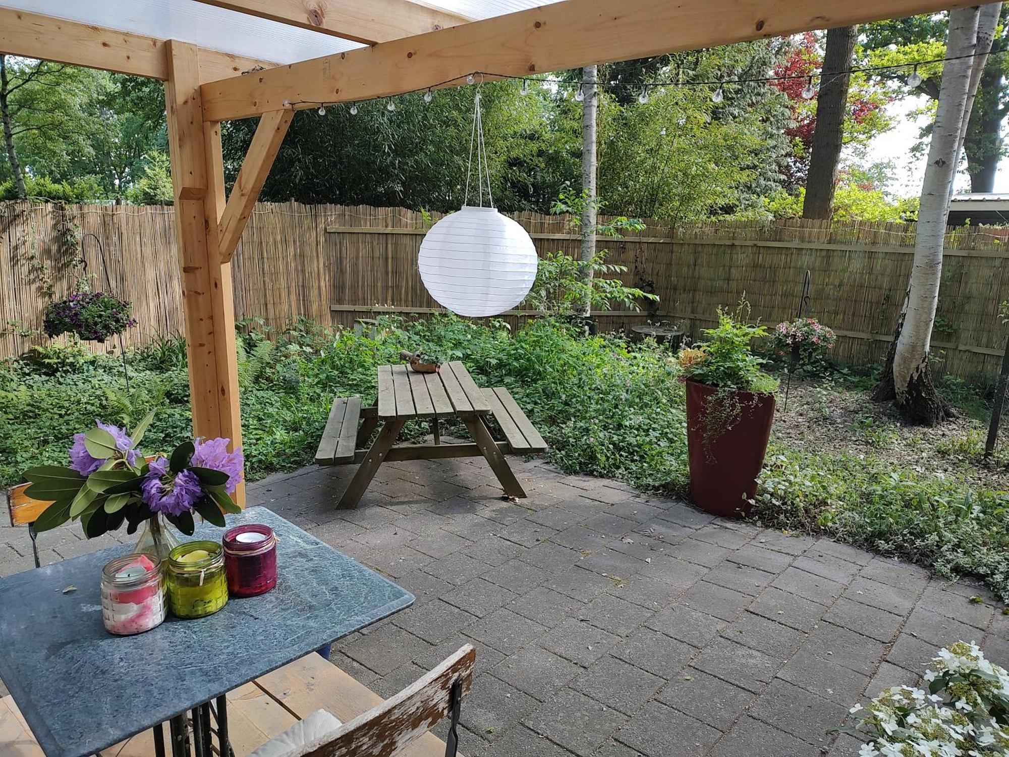 Chalet Met Veranda Aan Bosrand Vledder Esterno foto